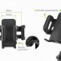 Solid Secured Car Cup Mount CellPhone Holder for Apple iPhone 5 / SE / 5s / 5c