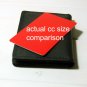 USA Hand made Bifold Flip Genuine Cowhide Leather Men's Money Clip Wallet Holder