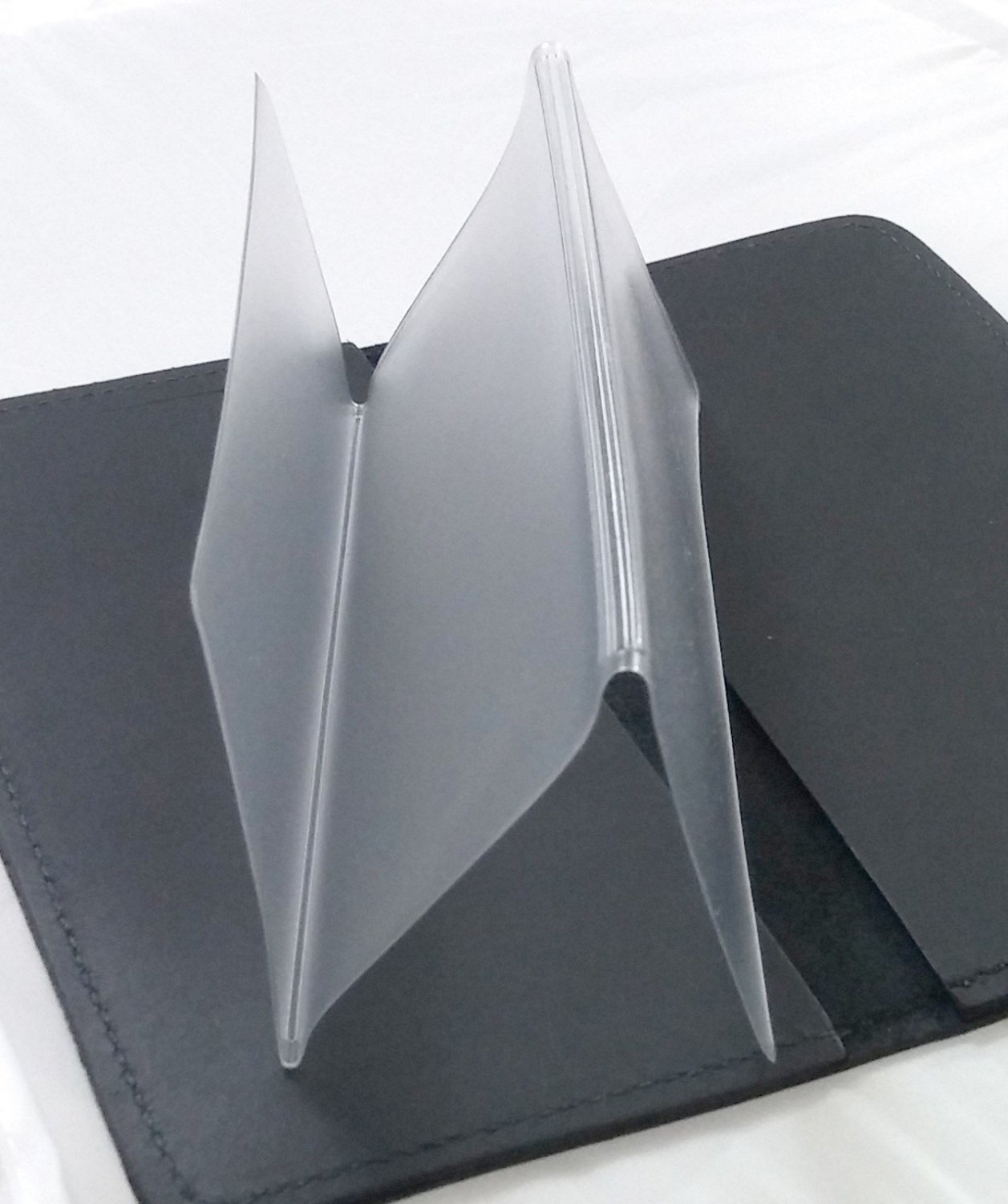 4pc Checkbook Duplicate Divider Insert Protector Cover Vinyl Standard 6 ...