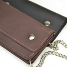 American Made Leather Trucker Large Chain Wallet Chain Wallet, Hand made in USA