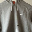Nike Classic Fleece Full Zip Hoodie Hooded Sweatshirt Gray New with Tags