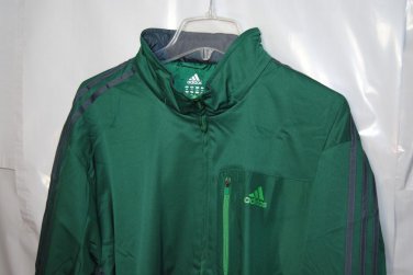 Adidas Men Forest Green Drive 2 Jacket HIDDEN HOODIE XXL Winbreaker New w66222