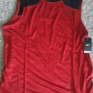 NIKE DRI-FIT Attack POLY Men's Training Sleeveless Shirt Varsity Red Black