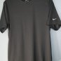 NIKE DRI-FIT 100% POLY Men's Running T-Shirt Anthracite Dark Gray 387012-060