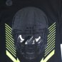 NIKE DRI-FIT Cotton Dominator Mens Football Skull Helmet 548584-011 Black Volt