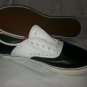 VANS SPECTATOR LO PRO Leather Skate Shoe White BLACK Low Top OFF THE WALL