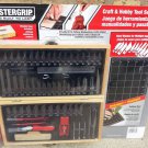 MasterGrip Hobby Tool Set Xacto Knife Blade Kit Cutting Woodworking Crafts 67pc
