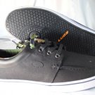 Lugs Burke Mens Shoe Black Padded Canvas White Be Comfortable Look Stylish