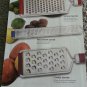 KitchenAid 3 Piece Grater Set Fine/Medium/Coarse Graters W/ Protective Covers
