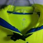 Adidas Mens Dominate Tech Hoodie Electric Yellow Nightshade Blue