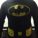 Batman Fleece Masked Hoodie Belt Logo Mask Men Costume