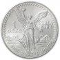 1985 .999 Silver Mexican Libertad Bullion Round Coin UC
