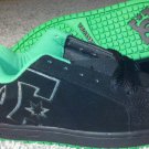 DC Court Graffik Skate Shoe Mens Green Black 300529