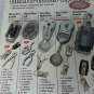 SWISS-TECH MICRO TOOL 5 PIECE TRANSFORMER KEY RING WRENCH FLASHLIGHT