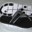 Nike Women Celso Free-Motion Thong Black Grey 555290-010 MSRP $50