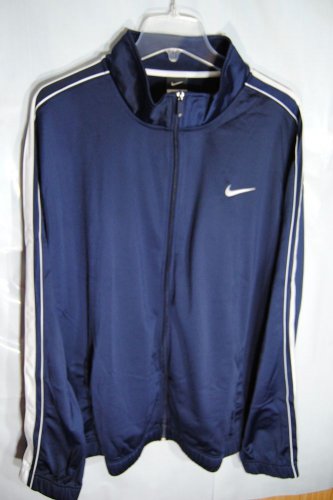 Nike Men Practice OT Full Zip NAVY BLUE Basketball Training Jacket 411218-451 2X