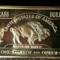 .999 Brass 1 Troy Ounce Bar- Buffalo Design Base Metal