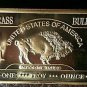 .999 Brass 1 Troy Ounce Bar- Buffalo Design Base Metal