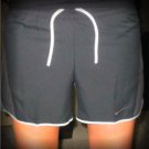 Nike Dri-FIT Colorblock Shorts Women XSmall 412563 Black Grey Anthracite White