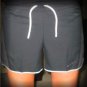 Nike Dri-FIT Colorblock Shorts Women XSmall 412563 Black Grey Anthracite White