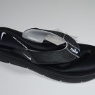 Nike Women Comfort Thong  Flip Flops Black White Sandals 354925-011 New in Box