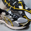 Asics Gel-equation 4 Mens Running Shoes Black/silver/yellow Size