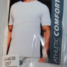 2 Pack Mens Black Adidas T-Shirt Crew Neck Tee Climalite Underwear Undershirts