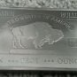 .999 Titanium 10 Troy Ounce Bar- Buffalo Design
