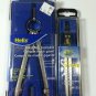 Helix Giant Metal Bow Compass 13 cm (20081) and 5" Divider New Made in Italy
