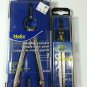 Helix Giant Metal Bow Compass 13 cm (20081) and 5" Divider New Made in Italy