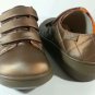 Rocket Dog Street Life Satin PU Coffee Womens Size 8 Shoes Shiny Copper Velcro