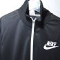NIKE MEN'S HBR TRACK JACKET Black 502643-010 Contrast Tape Sleeves Full Zip S-L