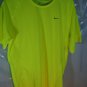 NIKE Miler UV Men's Running T-Shirt Volt Yellow Silver 519698-702 UPF-30 SunBLOK