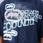 Ecko Unlimited Men T Shirt Blue Waving SMALL NEW