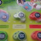 Glue Dots 5 Pack 3/8 3/16 Inch Removable Disposable Dispenser 1200 Total Dots