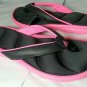 Adidas Womens Chilwyanda Slides Sandals Black Pop Pink Fit Foam 8