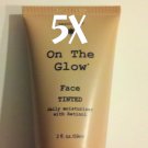5 Tubes TanTowel On the Glow 2 oz Face Tinted Daily Moisturizer with Retinol