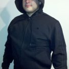 Adidas Mens Black Hoodie Full zip Hoody The Jock Training
