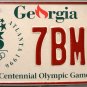 1996 Georgia Centennial Olympic Games License Plate (7BM47)