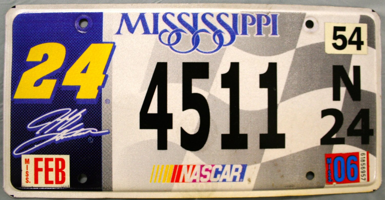 Wincraft NASCAR Jeff Gordon 10603115 License Plate 
