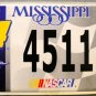 2006 Mississippi License Plate: NASCAR #24 Jeff Gordon (4511)