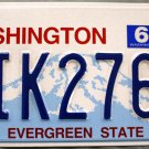 2013 Washington License Plate (AIK2767)
