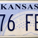 2013 Kansas License Plate (976 FBW)