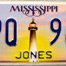 2013 Mississippi License Plate (JPQ 969)