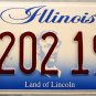 2006 Illinois Disabled Wheelchair License Plate (202 195)