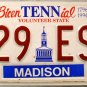 2000 Tennessee BicenTENNial License Plate (629 ESW)