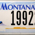 2006 Montana Disabled (Wheelchair) License Plate (19922)