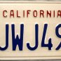 1994 California License Plate (2JWJ490)