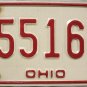 1980 Ohio License Plate (25516 Q)