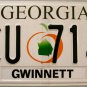 2011 Georgia License Plate (BCU 7148)